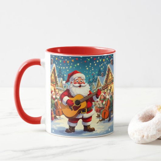 „Weihnachtliche Harmonie“ Tasse (Mit Donut)