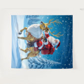 „Weihnachtliche Harmonie“ Wandteppich (Vorderseite (Horizontal))