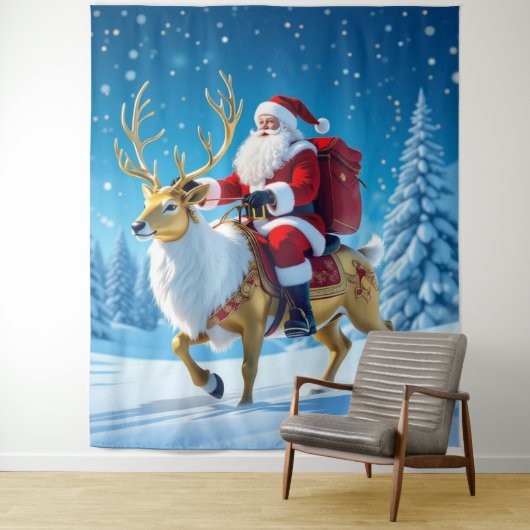 „Weihnachtliche Harmonie“ Wandteppich (Beispiel)