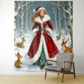 „Weihnachtliche Harmonie“ Wandteppich (Beispiel)