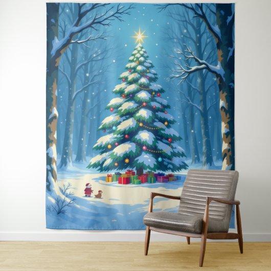 „Weihnachtliche Harmonie“ Wandteppich (Beispiel)