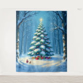 „Weihnachtliche Harmonie“ Wandteppich (Vorderseite)