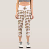 Weihnachtliche Igel Capri Weiß (Vorderseite)