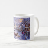 Weihnachtliche Landschaft Kaffeetasse (VorderseiteRechts)