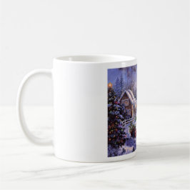Weihnachtliche Landschaft Kaffeetasse