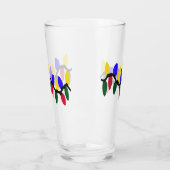Weihnachtliche Lichterkette Glas (Links)