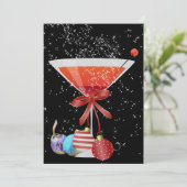 Weihnachtliche Party Einladung durch den SRF (Stehend Vorderseite)