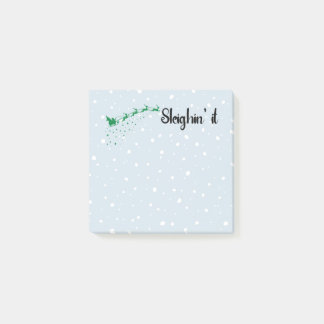 Weihnachtliche Post-it-Notizen | Sleighin It Post-it Klebezettel