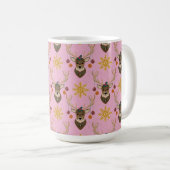 Weihnachtliche Rentiere Kaffeetasse (VorderseiteRechts)