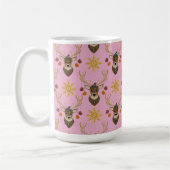 Weihnachtliche Rentiere Kaffeetasse (Links)