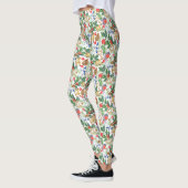 Weihnachtliche Schlafanzughosen Leggings (Links)