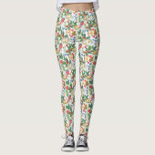 Weihnachtliche Schlafanzughosen Leggings (Vorderseite)
