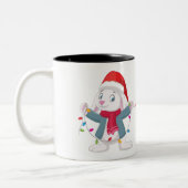 Weihnachtliche Tasse (Links)