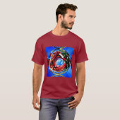Weihnachtlicher Herbstgeist rustikal festlich T-Shirt (Vorne ganz)