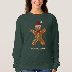 Weihnachtlicher Lebkuchen-Weihnachtscookie mit Tex Sweatshirt