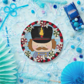 weihnachtlicher Nusscarter-Party Pappteller (Party)