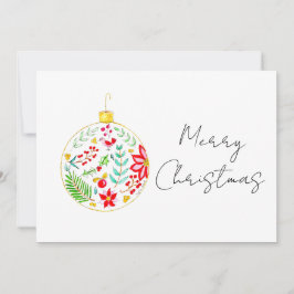 Weihnachtlicher Weihnachtsball Einladung