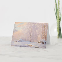 Weihnachtlicher Winterfrost
