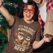 Weihnachtliches Bierfreuden-Duo Sweatshirt