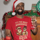 Weihnachtliches Bierfreuden-Duo Sweatshirt