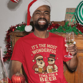 Weihnachtliches Bierfreuden-Duo Sweatshirt