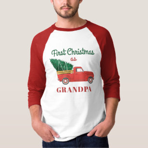Weihnachtliches Familientreffen mit Opa T-Shirt