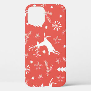Weihnachtliches festliches nahtloses Muster Case-Mate iPhone Hülle