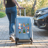 Weihnachtliches Festset Aufkleber (Koffer Insitu)