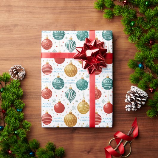 Weihnachtliches Festtagsdesign Geschenkpapier (Feiertagsgeschenk)