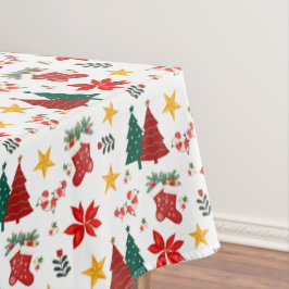 Weihnachtliches Festtagsmuster Tischdecke