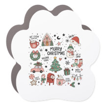 Weihnachtliches gemütliches Set für die Feiertage