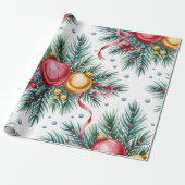 Weihnachtliches Geschenkpapier (Ungerollt)