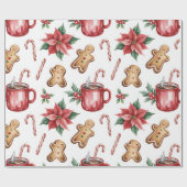 Weihnachtliches Geschenkpapier (Flach)