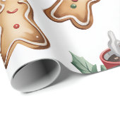 Weihnachtliches Geschenkpapier (Rolleneckpunkt)