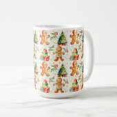 Weihnachtliches Ingwerbrot Weihnachten Kaffeetasse (VorderseiteRechts)