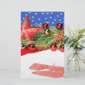 Weihnachtliches Motiv Briefpapier (Stehend Vorderseite)