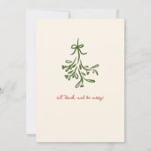 weihnachtliches Party-Jingle und mischen Ankündigung (Rückseite)