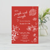 weihnachtliches Party-Jingle und mischen Ankündigung (Stehend Vorderseite)