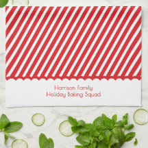 Weihnachtliches rotes Weihnachtsfamilien-Backteam