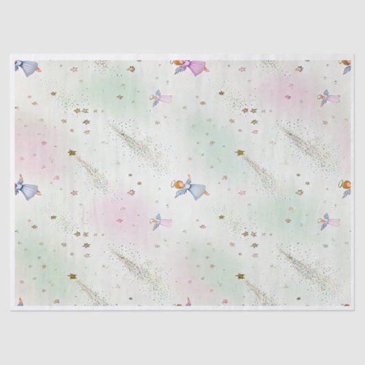 Weihnachtliches Seidenpapier (Vorderseite)