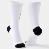 Weihnachts 6 7 Socken (Gewinkelt)