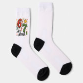 Weihnachts 6 7 Socken  (Rechts)