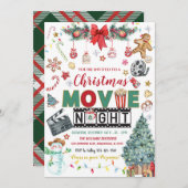 Weihnachts-Abend-Feier Einladung (Vorne/Hinten)