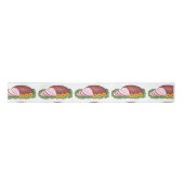 Weihnachts-Abendessen in Slices Ham Satinband (Vorderseite)