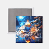 Weihnachts-Advent Magnet (Vorderseite/Rückseite)