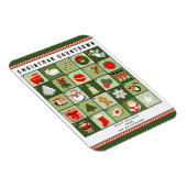 Weihnachts-Adventskalender Magnet (Rechte Seite)