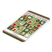 Weihnachts-Adventskalender Magnet (Linke Seite)