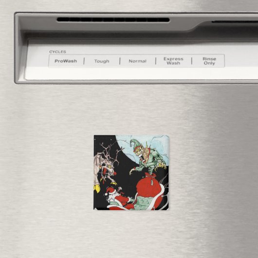 Weihnachts-Albtraum 2 Zoll Square Magnet (In Situ (Geschirrspüler))