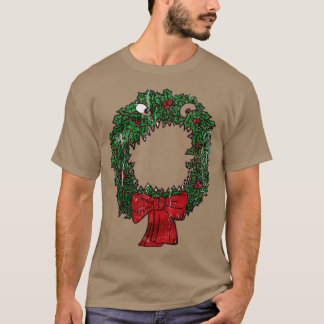 Weihnachts-Albtraum-Kranz Lustig T-Shirt