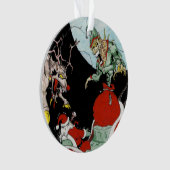 Weihnachts-Albtraum-Rundbaum Ornament (Vorderseite)